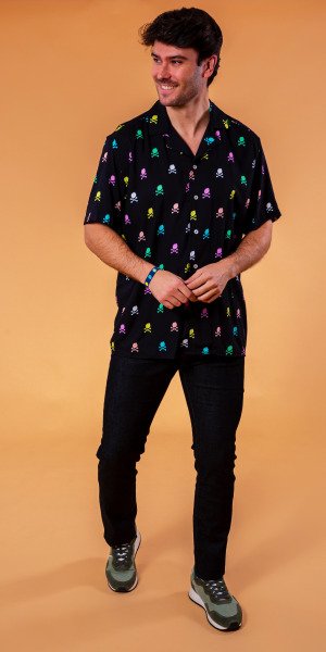 Camisa_sir_lemon_viscosa_limon_calavera_negra_estampado_pastel