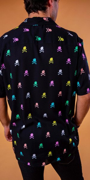 Camisa_sir_lemon_viscosa_limon_calavera_negra_estampado_pastel