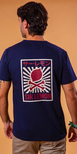 camiseta_Sir_lemon_japon_limon_calavera_fabricada_en_españa