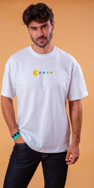 camisa-unisex-sirlemon-oversize-blanca-gastronomica-comelimones