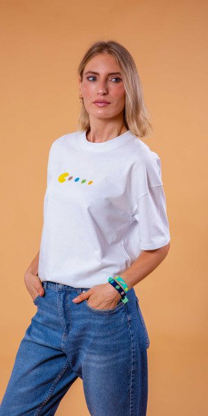 camisa-unisex-sirlemon-oversize-blanca-gastronomica-comelimones