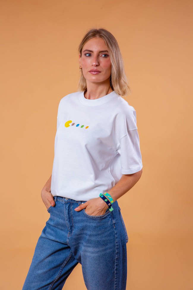 camisa-unisex-sirlemon-oversize-blanca-gastronomica-comelimones