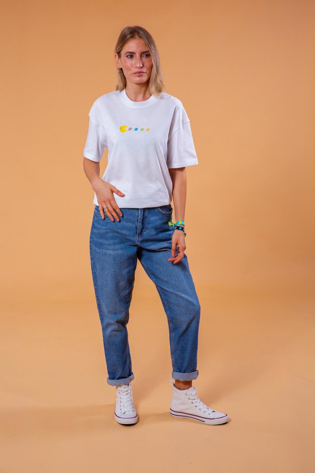 camisa-unisex-sirlemon-oversize-blanca-gastronomica-comelimones