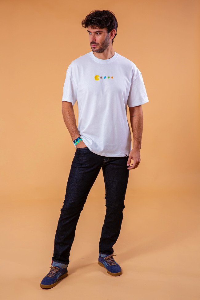 camisa-unisex-sirlemon-oversize-blanca-gastronomica-comelimones