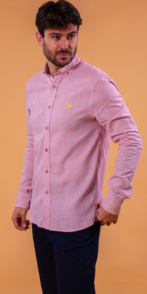 camisa_Sir_lemon_rosa_fabricada_en_españa